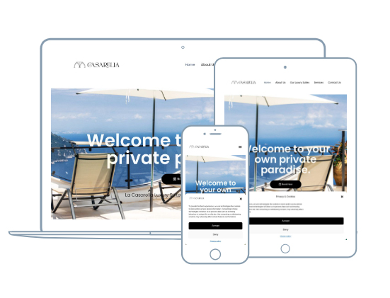 La Casarella di Ravello new online brand identity
